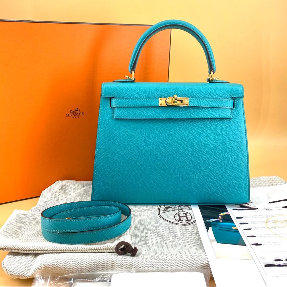 ✈️sold✈️HERMES KELLY25 with full set - Picture 2 of 10